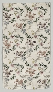Length of Brocaded Silk, 1723-1774. Creator: Jean Baptiste Pillement (French, 1728-1808), style of.