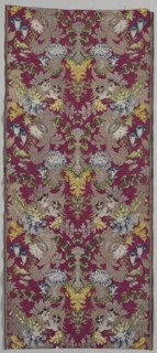 Length of Silk Brocade, 1700-1750. Creator: Unknown.