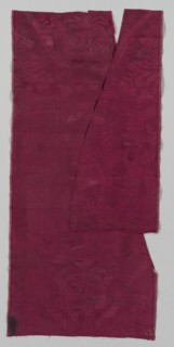 Length of Silk Damask, late 1600s. Creator: Unknown.