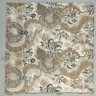 Length of Silk Textile, 1700s. Creator: Unknown.