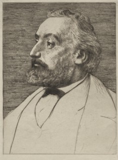 Léon Gambetta. Creator: Alphonse Legros (French, 1837-1911).