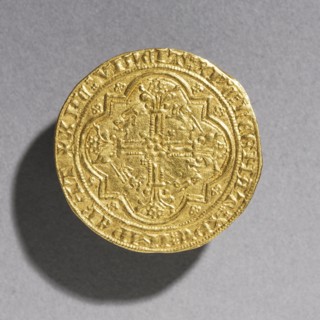 Leopard dOr of Edward III of England (reverse), 1327-1377. Creator: Unknown.