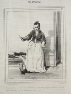 Les Lorettes, 1842. Creator: Paul Gavarni (French, 1804-1866).