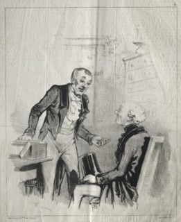 Les Malades et les medicins: No. 4, Lew Homéopathes. Creator: Cham (French, 1818-1879).