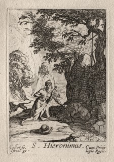 Les Penitents: St. Jérome. Creator: Jacques Callot (French, 1592-1635).