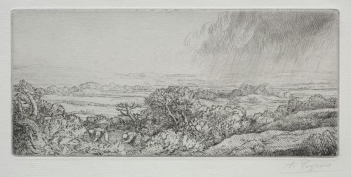 Les Ramasseurs des Champignons. Creator: Alphonse Legros (French, 1837-1911).