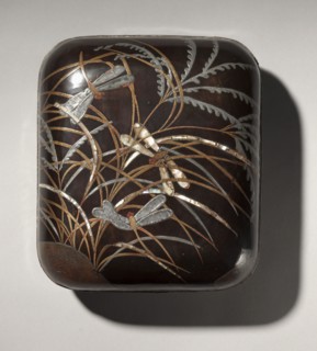 Letter Box with Lid, 18th century. Creator: Ogata Korin (Japanese, 1658-1716), manner of.