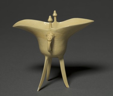 Libation Cup in the form of a Jue, 1662-1722. Creator: Unknown.