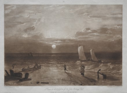 Liber Studiorum: Mildmay Sea-piece. Creator: Joseph Mallord William Turner (British, 1775-1851).