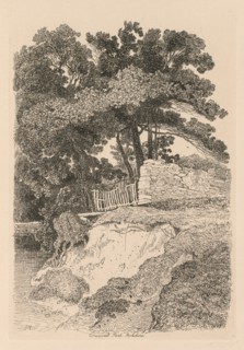 Liber Studiorum: Plate 13, Duncomb Park, Yorkshire: No. 5, 1838. Creator: John Sell Cotman (British, 1782-1842).