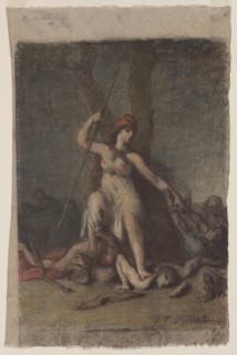 Liberty, probably 1848. Creator: Jean-François Millet (French, 1814-1875).