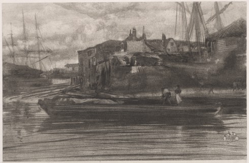 Limehouse, 1878. Creator: James McNeill Whistler (American, 1834-1903).