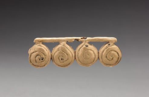 Linked Shells Pendant, c. 900-1550. Creator: Unknown.