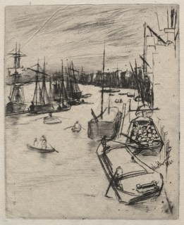 Little Wapping, 1861. Creator: James McNeill Whistler (American, 1834-1903).