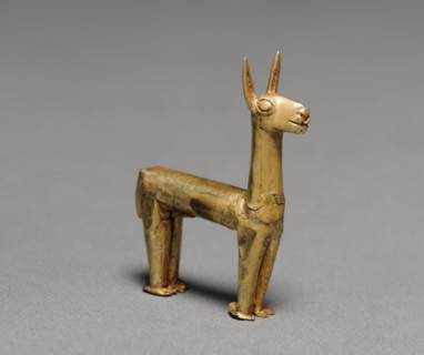 Llama Figurine, 1400-1532. Creator: Unknown.