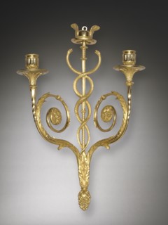 Louis XVI Style Candle Bracket, c. 1775-1790. Creator: Unknown.