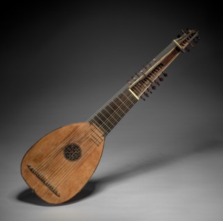 Lute or Tiorbino, c. 1620. Creator: Unknown.