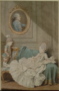 Madame Millin du Perreux and Her Son, with a Painted Portrait