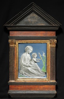 Madonna and Child, c. 1460-1470. Creator: Luca della Robbia (Italian, 1400 ?-1482).