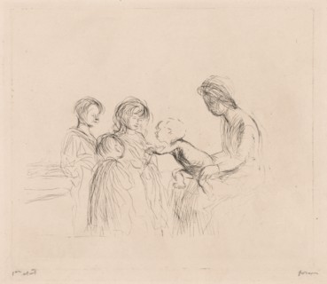 Madonna and Children. Creator: Jean Louis Forain (French, 1852-1931).