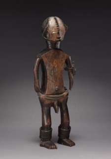 Male Figure of a Pair, late 1800s-early 1900s. Creator: Unknown.