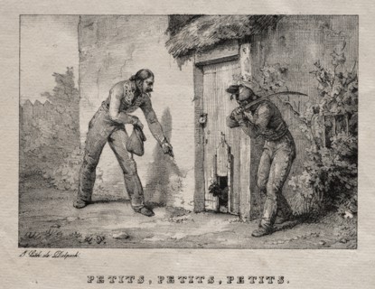 Marauders (Maraudeurs. Petits! Petits! Petits!). Creator: Horace Vernet (French, 1789-1863).