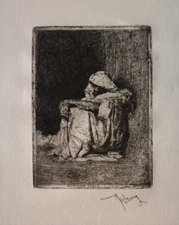 Marocain assis. Creator: Mariano Fortuny y Carbó (Spanish, 1838-1874).