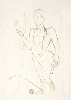 Mary Hamilton, 1893. Creator: Henri de Toulouse-Lautrec (French, 1864-1901).