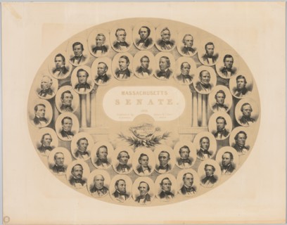 Massachusetts Senate, 1856. Creator: Winslow Homer (American, 1836-1910).