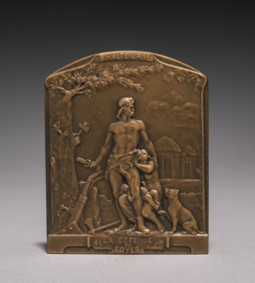 Medal (obverse), 1914-1918. Creator: Emile André Boisseau (French, 1842-1923).