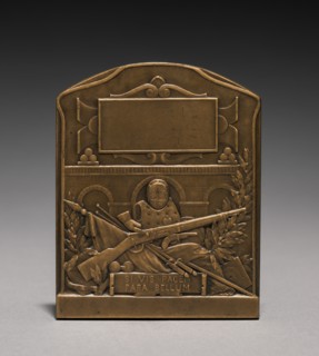 Medal (reverse), 1914-1918. Creator: Emile André Boisseau (French, 1842-1923).