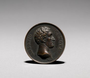 Medal: Antonio Canova. Creator: Francesco Putinati (Italian, 1775-1848).