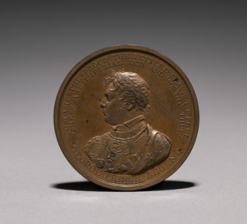 Medal: George, Prince Regent. Creator: Thomas Wyon (British, 1792-1817).