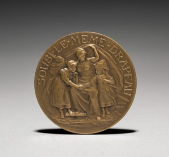 Medallion (obverse). Creator: Charles-Theodore Perron (French, 1862-1934).