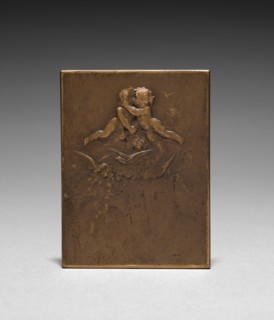 Medallion (reverse). Creator: Jules Dupré (French, 1811-1889).