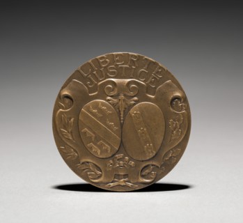 Medallion (reverse). Creator: Charles-Theodore Perron (French, 1862-1934).