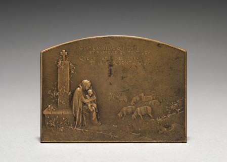 Medallion (reverse). Creator: Jules Dupré (French, 1811-1889).