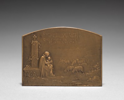 Medallion (reverse). Creator: Jules Dupré (French, 1811-1889).