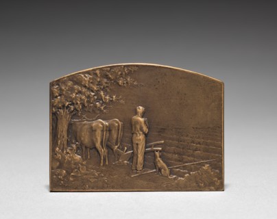 Medallion. Creator: Jules Dupré (French, 1811-1889).