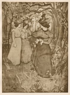 Menuet dAutomne, 1898. Creator: Manuel Robbe (French, 1872-1936); Imprimerie Champenois.
