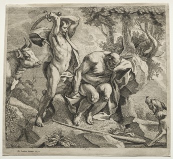 Mercury Killing Argus, 1652. Creator: Jacob Jordaens (Flemish, 1593-1678).