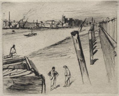 Millbank, 1861. Creator: James McNeill Whistler (American, 1834-1903).