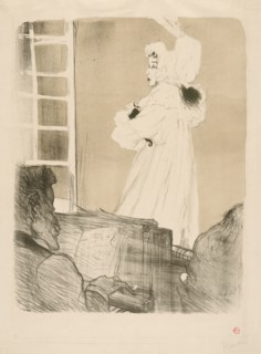 Miss May Belfort, 1895. Creator: Henri de Toulouse-Lautrec (French, 1864-1901).