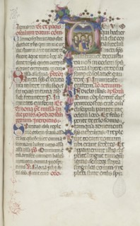 Missale: Fol. 214: Pentecost, 1469. Creator: Bartolommeo Caporali (Italian, c. 1420-1503).