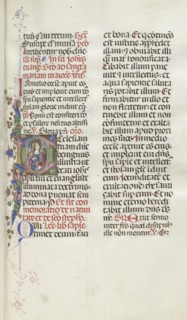 Missale: Fol. 25: Saint John with Eagle, 1469. Creator: Bartolommeo Caporali (Italian, c. 1420-1503).