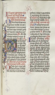 Missale: Fol. 259: Saint Andrew, 1469. Creator: Bartolommeo Caporali (Italian, c. 1420-1503).