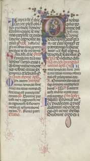 Missale: Fol. 262: Saint Thomas, 1469. Creator: Bartolommeo Caporali (Italian, c. 1420-1503).