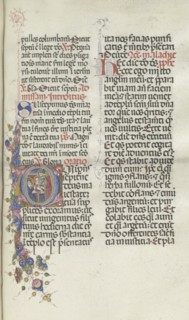 Missale: Fol. 270: Presentation of Christ to Simeon, 1469. Creator: Bartolommeo Caporali (Italian, c. 1420-1503).