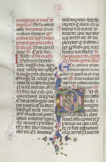Missale: Fol. 30v: Adoration of the Magi, 1469. Creator: Bartolommeo Caporali (Italian, c. 1420-1503).