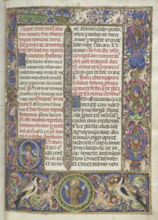 Missale: Fol. 9: Ordo Missalis (full borders), 1469. Creator: Bartolommeo Caporali (Italian, c. 1420-1503).